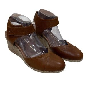 Vionic Women's Aruba Loika Wedges with Concealed Orthotic Support Sz 9 Neutral
